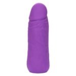 Mini Vibrating Studs Purple Liquid Silicone Vibrator - Image 3