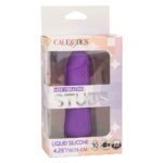Mini Vibrating Studs Purple Liquid Silicone Vibrator - Image 5