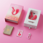 Vibrosa Mini Rechargeable Vibrator with App Control – Pink - Image 2