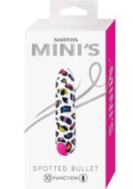 Nasstoys Minis Spotted Bullet Rechargeable Vibrator – White - Image 3