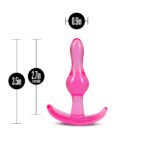 B Yours - Curvy Anal Plug - Pink