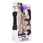 Merci - Bind and Tie - 6mm Hemp Bondage Rope - 30 Feet - Black