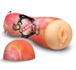 Mochi the Cat Girl Vibrating Pussy Stroker – Beige - Image 2