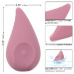 Mod Flair Pink Rechargeable Vibrating Massager – Liquid Silicone - Image 5