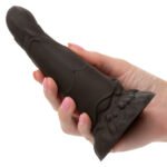 Monster Dong the Vampire Black Liquid Silicone Anal Plug with Suction Cup - Image 4