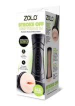 Zolo Stroke Off Deepthroat BJ Stroker – Beige