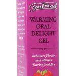 Goodhead - Warming Oral Delight Gel - Strawberry - 4 Fl. Oz.