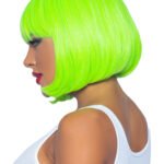 12 Inch Short Bob Wig - Neon Green