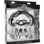 Mutiny Silicone O-Ring Gag and Nipple Clamps