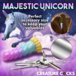 Mystique Unicorn Keychain – Pastel Silicone - Image 2