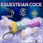 Mystique Unicorn Keychain – Pastel Silicone - Image 3
