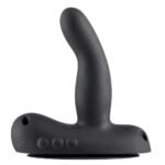 Cloud 9 Grind Insertable Vibrator with Suction Cup and Harness – Black - Image 3
