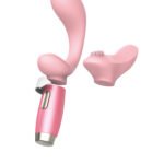 Perks Ex-3 Dual Vibrator and Clitoral Stimulator - Pink
