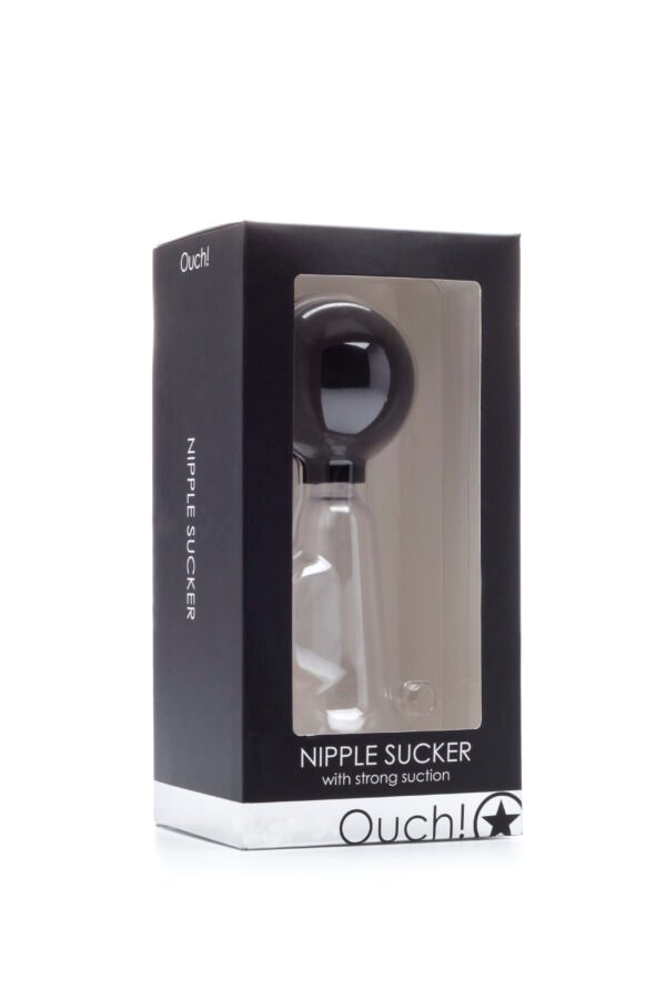 Nipple Sucker With Strong Suction - Black
