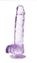Naturally Yours - 6 Inch Crystalline Dildo - Amethyst - Image 2