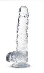 Naturally Yours 6 Inch Crystalline Dildo – Clear - Image 2