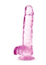 Naturally Yours 6 Inch Crystalline Dildo – Rose - Image 3