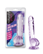 Naturally Yours - 8 Inch Crystalline Dildo - Amethyst - Image 6