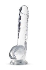 Naturally Yours - 8 Inch Crystalline Dildo - Diamond - Image 2