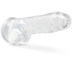 Naturally Yours - 8 Inch Crystalline Dildo - Diamond - Image 5