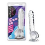 Naturally Yours - 8 Inch Crystalline Dildo - Diamond - Image 6
