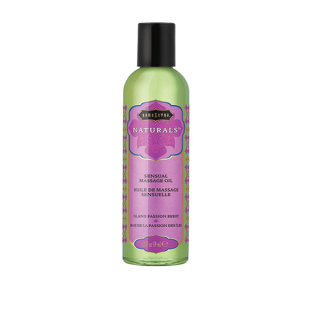 naturals-massage-oil-island-passion-berry-2-fl-oz-59-ml Naturals Massage Oil - Island Passion Berry - 2 Fl Oz (59 ml) - Image 1