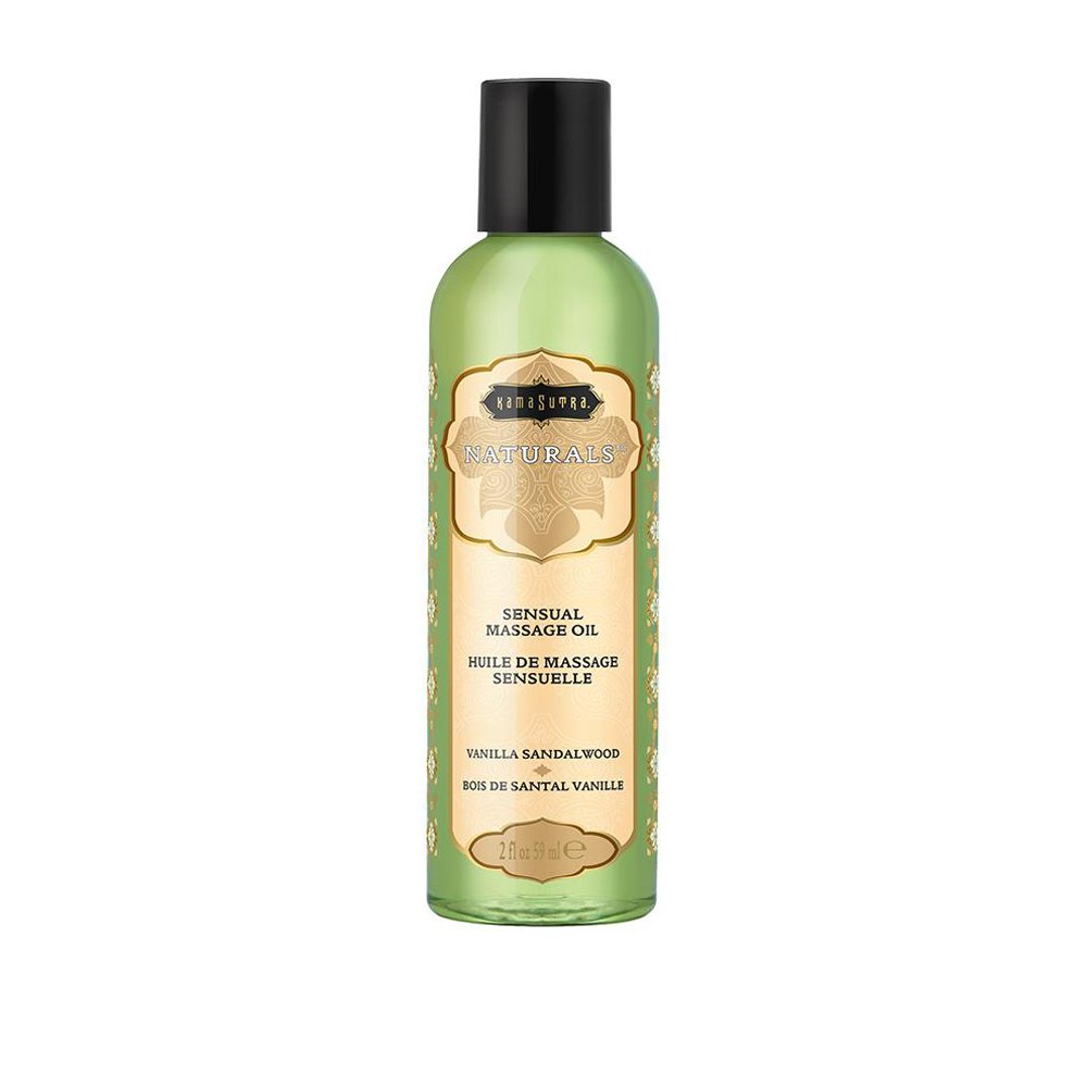 naturals-massage-oil-vanilla-sandalwood-2-fl-oz-59-ml Naturals Massage Oil - Vanilla Sandalwood - 2 Fl Oz (59 ml) - Image 1