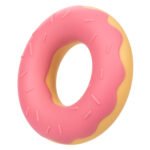 Naughty Bits Dickin Donuts Silicone Donut Cock Ring - Pink - Image 12