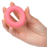 Naughty Bits Dickin Donuts Silicone Donut Cock Ring - Pink - Image 3