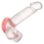 Naughty Bits Dickin Donuts Silicone Donut Cock Ring - Pink - Image 8
