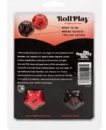 Naughty Bits Roll Play Naughty Dice Set – 2 Acrylic Dice