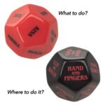 Naughty Bits Roll Play Naughty Dice Set – 2 Acrylic Dice - Image 3