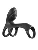 Fantasy C-Ringz Ultimate Couples Cage Pro Dual-Motor Vibrating Cock Ring – Black - Image 2