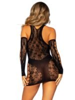 Need to Know Mini Dress Set - One Size - Black - Image 4