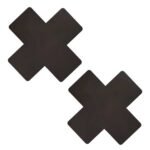 Neon Greeny Temperature Reactive X Factor Nipple Cover Pasties - Image 2