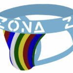 Neon Rainbow Jockstrap - Large