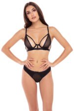 New in Town 2 Pc. Bra Set - M/l - Black - Image 2