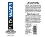 Fuck Water Water-Based Lubricant - 4 Fl. Oz. - Image 2