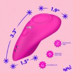 Silicone Panty Vibe With Digital Remote - Pink - Image 4
