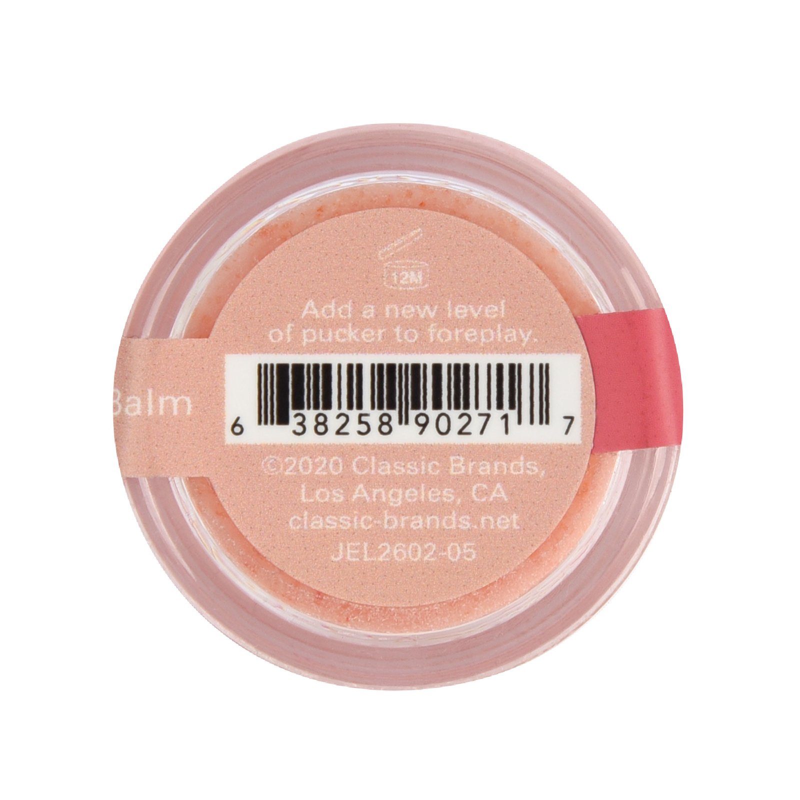 nipple-nibbler-sour-pleasure-balm-peach-pizazz-3g-jar Nipple Nibbler Sour Pleasure Balm Peach Pizazz - 3g Jar - Image 1