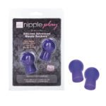 Nipple Play Silicone Advanced Nipple Suckers - Purple - Image 3