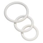 Nitrile Cock Ring Set - White