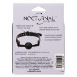 Nocturnal Collection Ball Gag - Black - Image 3