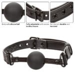 Nocturnal Collection Ball Gag - Black - Image 4
