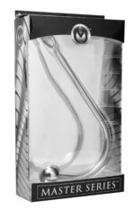 Hooked Stainless Steel Anal Hook – Silver