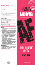 Numb AF Anal Desensitizer Gel – Cherry – 1.5 fl oz
