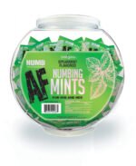 Numb Af - Spearmint Flavored Numbing Mints - Display - 100 Pcs