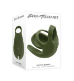 Nutty Buddy Vibrating Cock Ring – Phthalate-Free Silicone – Green