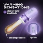Temptasia Violet Vixen Rechargeable Vibrating Thrusting Stimulator – Purple - Image 5