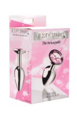 Pink Gem Anal Plug – Small, Aluminum